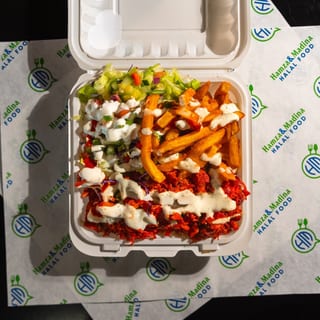 Chicken Over Rice Platter